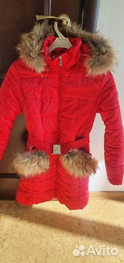 Пуховик для девочки 152