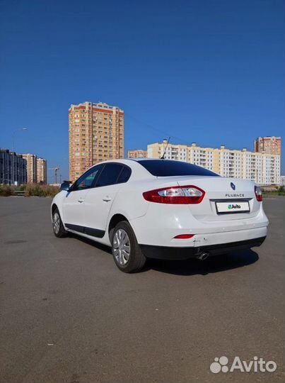 Renault Fluence 1.6 AT, 2012, 245 000 км