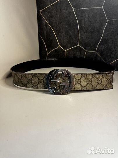 Ремень gucci GG monogram supreme оригинал