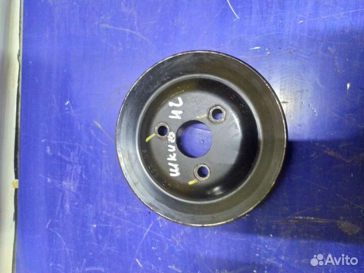 Шкив насоса гидроусилителя chevrolet lanos 1.5
