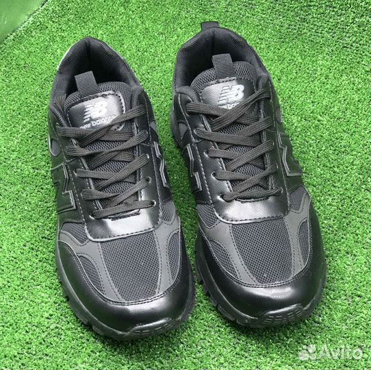 New Balance: мужские, черные кроссовки, 41-46