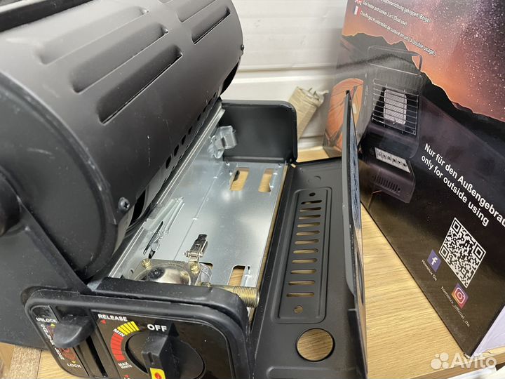 Портативная плита-обогреватель (2в1)