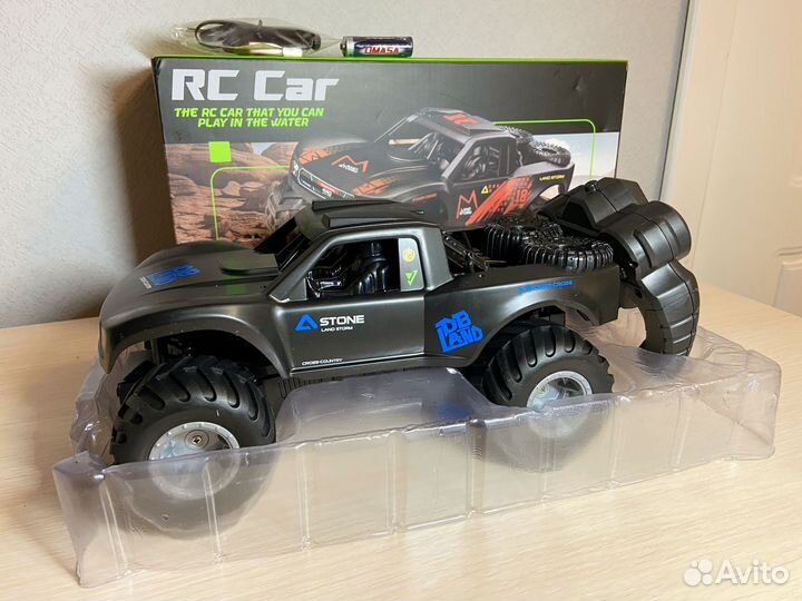 Джип амфибия на пульте управления (новый)