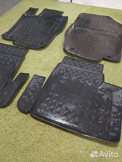 Резиновые коврики mercedes GL/ML164