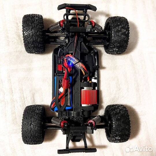 Радиоуправляемый монстр Remo Hobby 1/16 RED