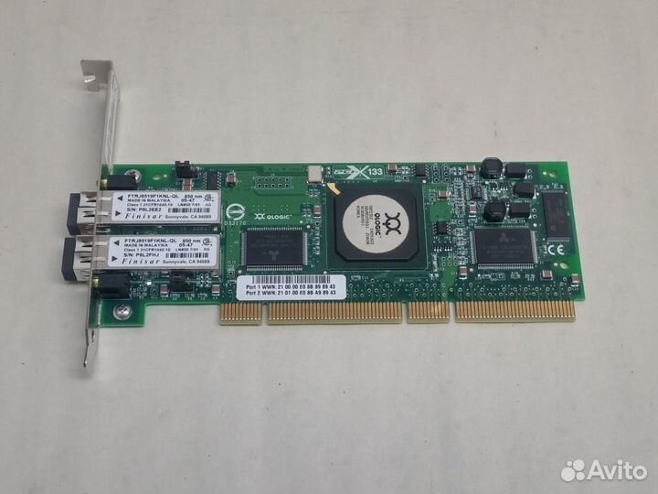 Контроллер Qlogic HBA QLA2342-CK