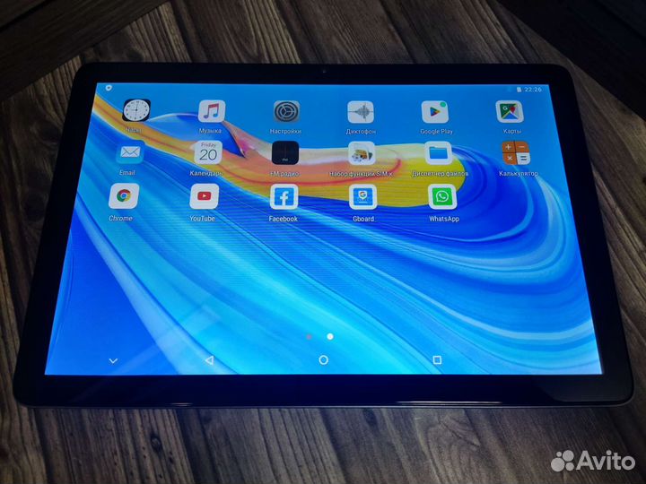 Планшет Umiio A10 pro 6/128 новый полный комплект