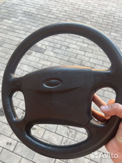Руль приора 1 с подушкой