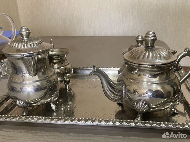 Мельхиоровая посуда СССР