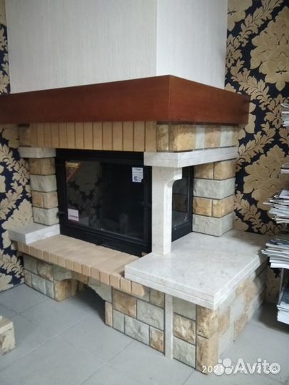 Камин облицовка + топка