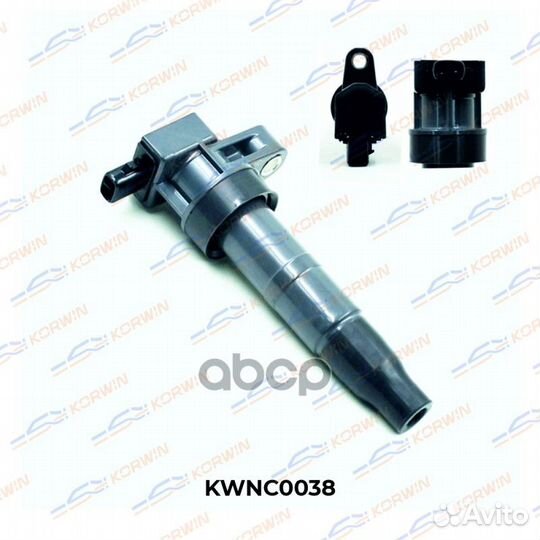 Катушка зажигания santa FE II 2.4I, sonata 2.4I