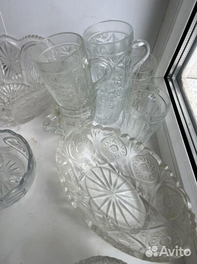 Хрустальная посуда СССР