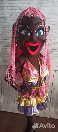 Ростовая кукла Негритянка