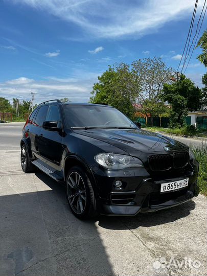 Капот на бмв х 5 е 70 с ресничками