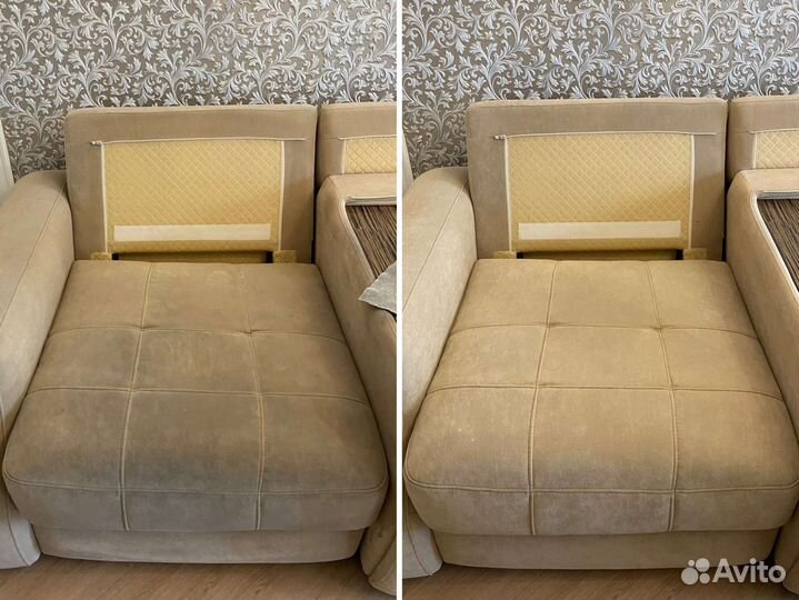 Химчистка мягкой мебели, диванов и ковров на дому