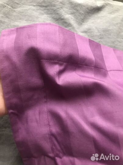 Постельное белье страйп сатин под размер икеа