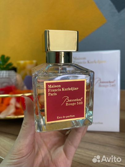 Baccarat rouge 540 maison francis kurkdjian