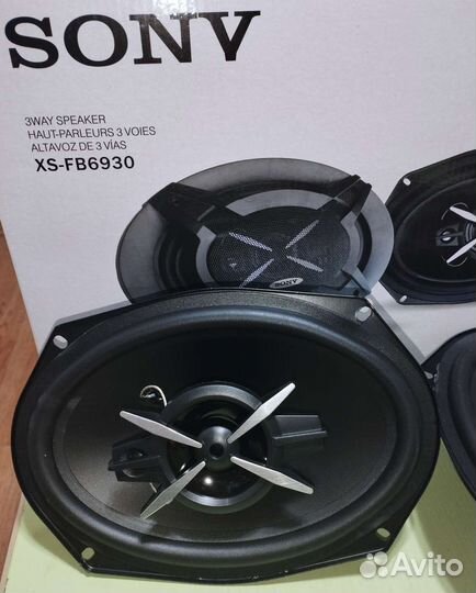 Динамики Sony XS-FB6930. 160mm/240mm