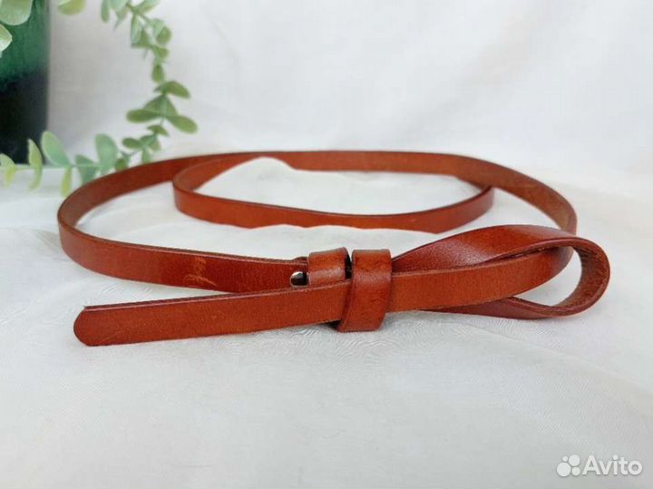 Ремень женский кожаный новый
