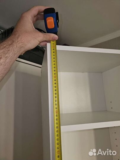 Стелаж/Напольная полка белая лдсп