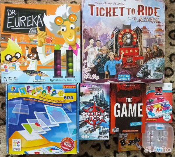 Настольные игры и головоломки