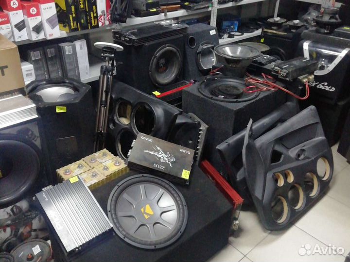 Комплект автозвука музыка в авто