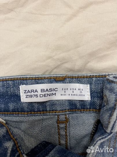 Джинсовая юбка zara