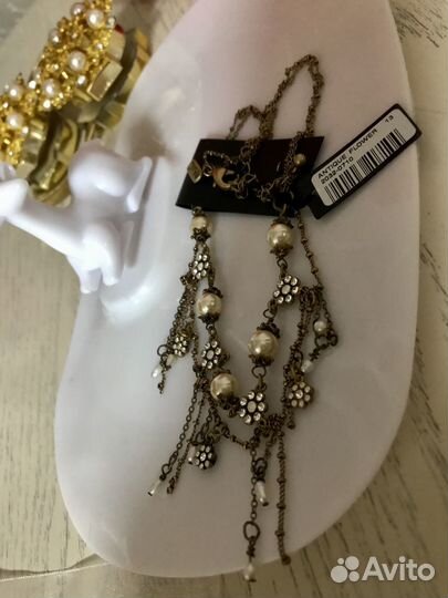 Колье чокер бусы жемчуг Норвегия Arts&Crafts