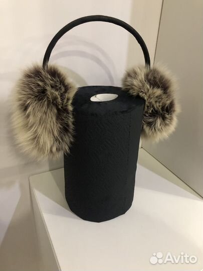 Меховые наушники