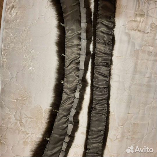 Воротник из меха песца