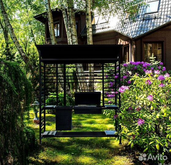 Мангальная зона лофт