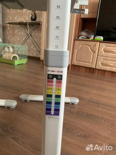 Растущая парта со стулом. Парта FunDesk Piccolino