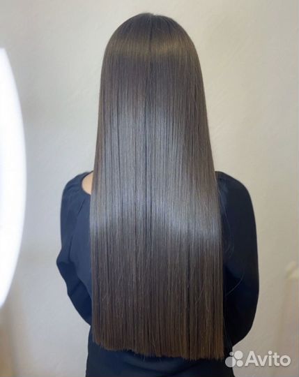 Модель на кератиновое выпрямление