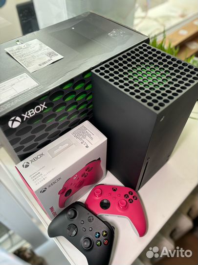 Xbox Series X 1TB (новый, два геймпада)