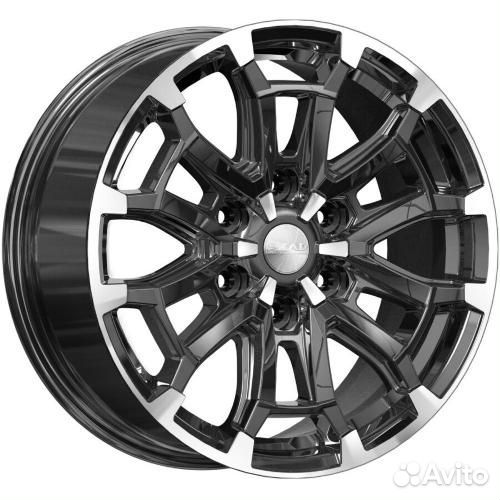 Диски Скад Авилис 8x18 6*139.7 ET36 DIA100.1 Алмаз Литой