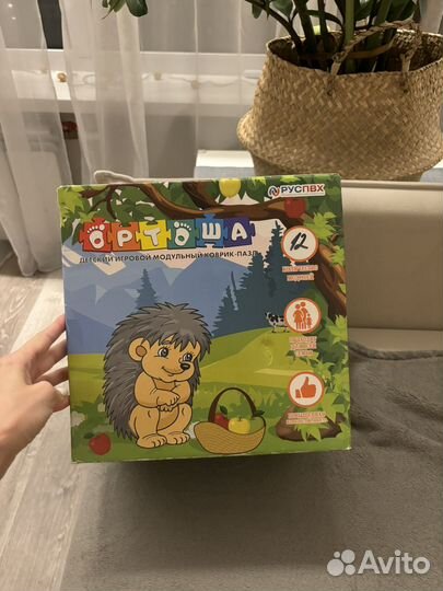 Ортоша 12 коврик-пазл единорожка