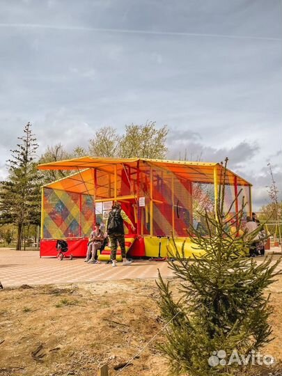 Всесезонный мобильный лабиринт