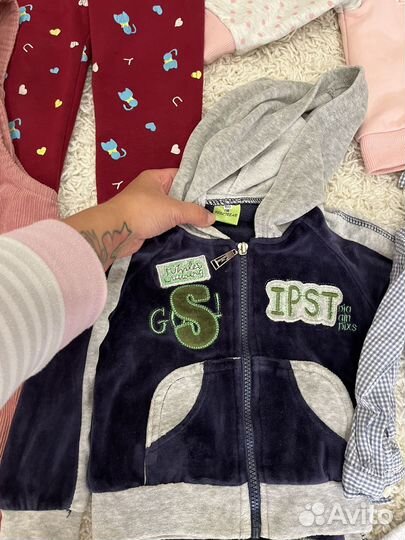 Одежда пакетом для девочки 86