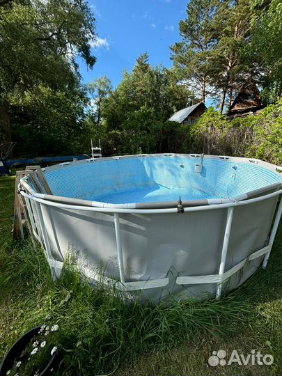 Каркасный бассейн бу