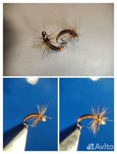 Мухи-мормышки на хариуса,мормуха ручная работа