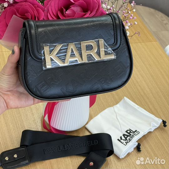 Karl lagerfeld сумка оригинал натуральная кожа