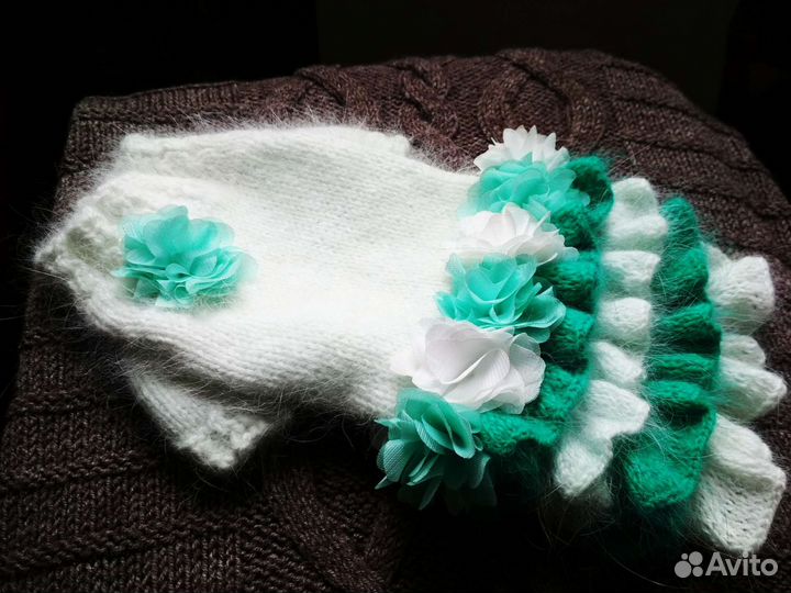 Вязаная одежда для маленькой собачки