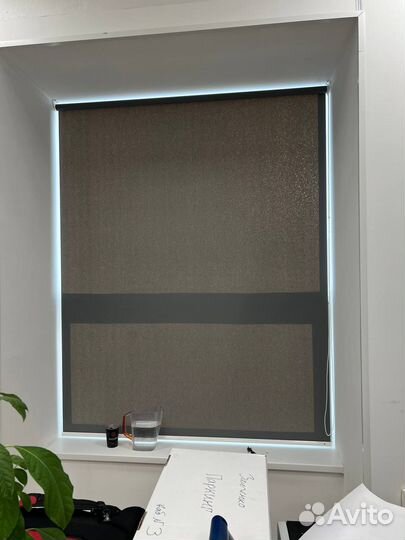 Рулонные и римские шторы рнд