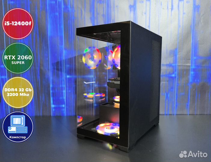 Игровой компьютер i5-RTX2060SUP-32DDR4-KEP9750-H610