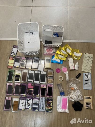 Все для наращивания ресниц, материалы