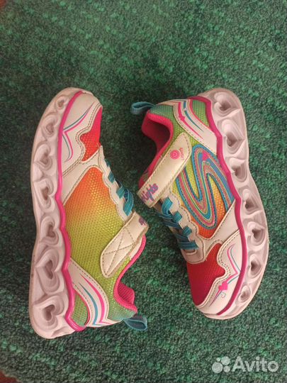Кроссовки для девочки Skechers 31 (19,5см)