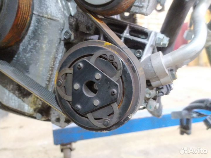 Компрессор кондиционера nissan note