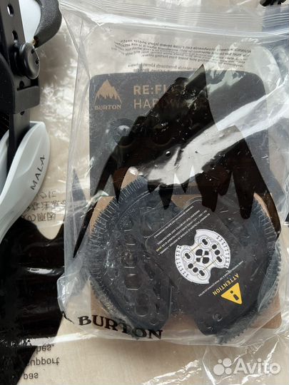 Крепления для сноуборда burton malavita