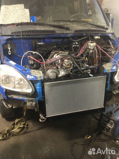 2jz-ge vq35 установка на газель uz