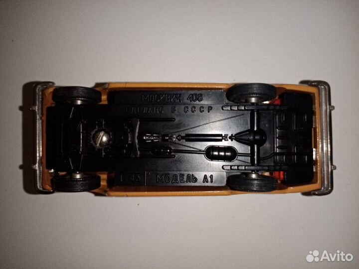 Модель автомобиля москвич 408 СССР